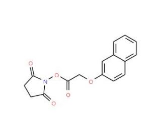 2-Naphthoxyacetic Acid N-Hydroxysuccinimide Ester (CAS 81012-92-2) - chemical structure image