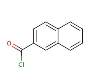 2-Naphthoyl chloride (CAS 2243-83-6) - chemical structure image