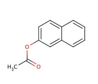 2-Naphthyl acetate (CAS 1523-11-1) - chemical structure image