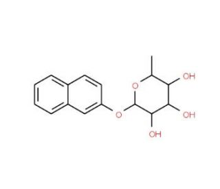 2-Naphthyl alpha-L-fucopyranoside (CAS 63503-05-9) - chemical structure image