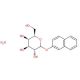 2-Naphthyl-β-D-galactopyranoside hydrate 的分子结构, CAS编号: 312693-81-5 2-Naphthyl-β-D-galactopyranoside hydrate (CAS 312693-81-5) - chemical structure image