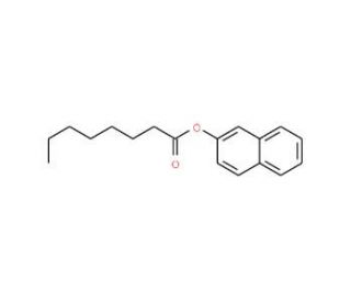 2-Naphthyl caprylate (CAS 10251-17-9) - chemical structure image