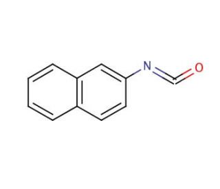 2-Naphthyl isocyanate (CAS 2243-54-1) - chemical structure image