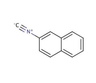 2-Naphthyl isocyanide (CAS 10124-78-4) - chemical structure image