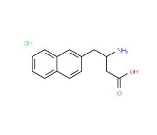 (2-Naphthyl)-L-beta-homoalanine hydrochloride (CAS 270063-39-3) - chemical structure image