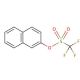 2-Naphthyl trifluoromethanesulfonate (CAS 3857-83-8) - chemical structure image