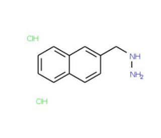 (2-Naphthylmethyl)hydrazinedihydrochloride - chemical structure image