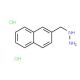 (2-Naphthylmethyl)hydrazinedihydrochloride - chemical structure image