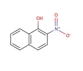 2-Nitro-1-naphthol (CAS 607-24-9) - chemical structure image