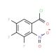 2-Nitro-3,4,5-trifluorobenzoyl chloride (CAS 173589-92-9) - chemical structure image