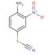 2-Nitro-4-thiocyanatoaniline (CAS 54029-45-7) - chemical structure image