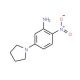 2-Nitro-5-(1-pyrrolidinyl)aniline - chemical structure image