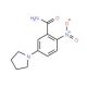 2-Nitro-5-(1-pyrrolidinyl)benzenecarboxamide - chemical structure image