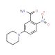 2-Nitro-5-piperidinobenzenecarboxamide - chemical structure image
