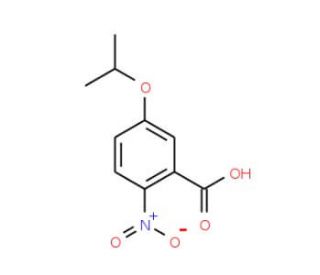 2-nitro-5-(propan-2-yloxy)benzoic acid - chemical structure image