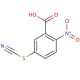 2-Nitro-5-thiocyanatobenzoic acid (CAS 30211-77-9) - chemical structure image