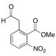 2-Nitro-6-(2-oxoethyl)benzoic Acid Methyl Ester (CAS 1056123-60-4) - chemical structure image