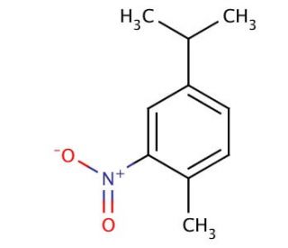 2-Nitro-p-cymene (CAS 943-15-7) - chemical structure image