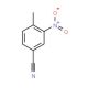 2-Nitro-p-toluonitrile (CAS 939-79-7) - chemical structure image