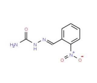 2-Nitrobenzaldehyde semicarbazone-13C, 15N2 (CAS 760179-80-4) - chemical structure image