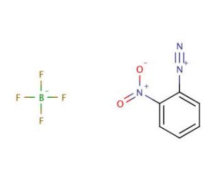 2-Nitrobenzenediazonium Tetrafluoroborate - chemical structure image
