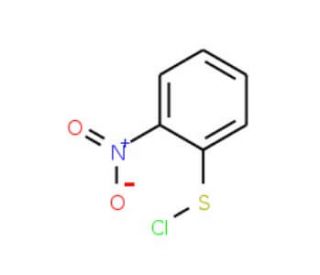 2-Nitrobenzenesulfenyl chloride (CAS 7669-54-7) - chemical structure image