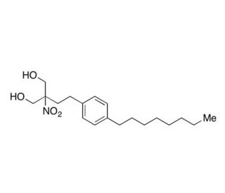 2-Nitrodeamino Fingolimod (CAS 374077-88-0) - chemical structure image