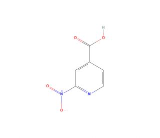 2-Nitroisonicotinic acid (CAS 33225-74-0) - chemical structure image