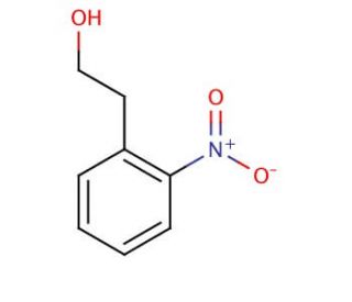 2-Nitrophenethyl alcohol (CAS 15121-84-3) - chemical structure image