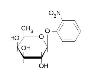 2-Nitrophenyl &beta;-D-fucopyranoside (CAS 1154-94-5) - chemical structure image