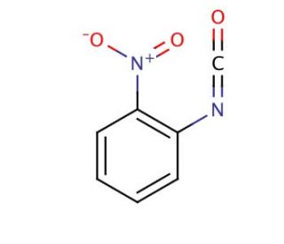 2-Nitrophenyl isocyanate (CAS 3320-86-3) - chemical structure image