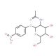 2-Nitrophenyl-N-acetyl- β-D- glucosaminide (CAS 13264-92-1) - chemical structure image