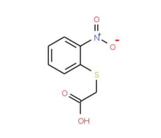 [(2-nitrophenyl)thio]acetic acid (CAS 6375-65-1) - chemical structure image