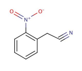 2-Nitrophenylacetonitrile (CAS 610-66-2) - chemical structure image