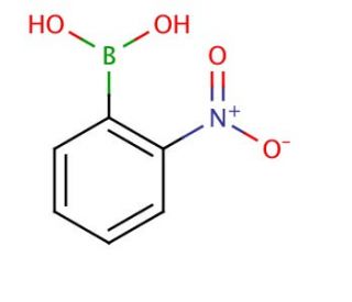 2-Nitrophenylboronic acid (CAS 5570-19-4) - chemical structure image