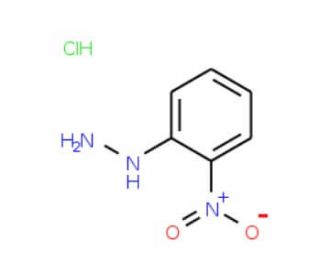2-Nitrophenylhydrazine hydrochloride (CAS 6293-87-4) - chemical structure image