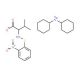 2-Nitrophenylsulfanyl-L-valine dicyclohexylammonium salt (CAS 7675-57-2) - chemical structure image