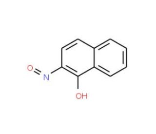 2-Nitroso-1-naphthol (CAS 132-53-6) - chemical structure image