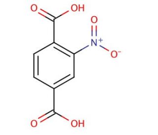 2-Nitroterephthalic acid (CAS 610-29-7) - chemical structure image