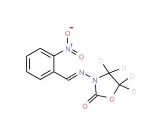 2-NP-AOZ-d4 (CAS 1007478-57-0) - chemical structure image