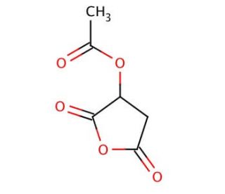 2-O-Acetylmalic Anhydride (CAS 24766-96-9) - chemical structure image