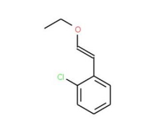 2-(o-Chlorophenyl)-1-ethoxylethylene (cis trans mixture) (CAS 887354-09-8) - chemical structure image