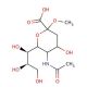 2-O-Methyl-β-D-N-acetylneuraminic Acid 的分子结构, CAS编号: 23755-35-3 2-O-Methyl-β-D-N-acetylneuraminic Acid (CAS 23755-35-3) - chemical structure image