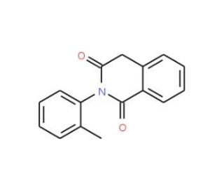 2-o-Tolyl-4H-isoquinoline-1,3-dione (CAS 101273-81-8) - chemical structure image