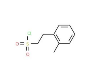 2-o-Tolyl-ethanesulfonyl chloride (CAS 728919-61-7) - chemical structure image