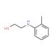 2-o-Tolylamino-ethanol (CAS 136-80-1) - chemical structure image