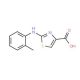 2-o-Tolylamino-thiazole-4-carboxylic acid (CAS 165682-76-8) - chemical structure image