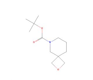 2-Oxa-6-azaspiro[3.5]nonane-6-carboxylic acid tert-butyl ester (CAS 1245816-29-8) - chemical structure image