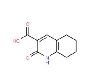 2-Oxo-1,2,5,6,7,8-hexahydro-quinoline-3-carboxylic acid (CAS 64500-54-5) - chemical structure image