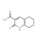 2-Oxo-1,2,5,6,7,8-hexahydro-quinoline-3-carboxylic acid (CAS 64500-54-5) - chemical structure image
